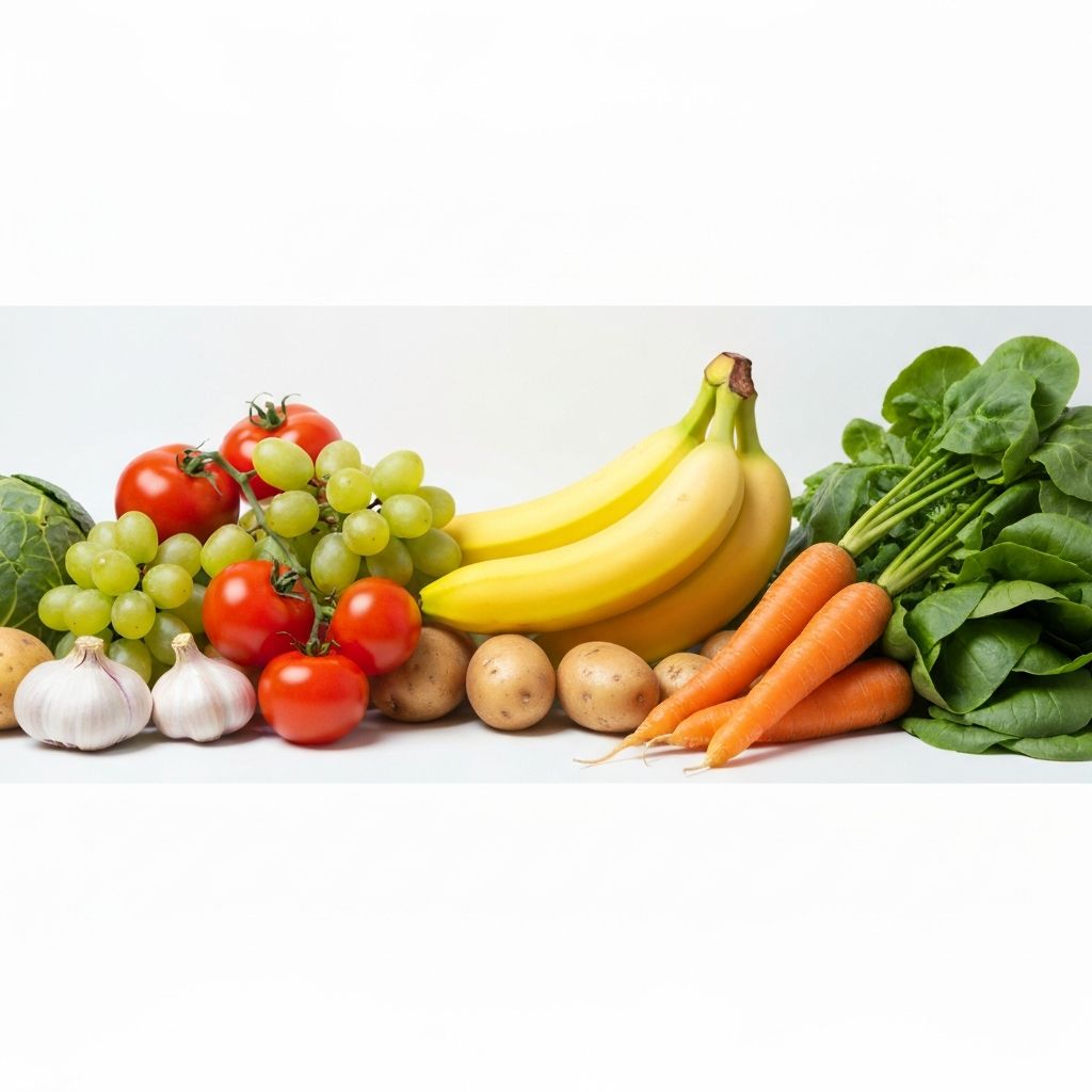 Fresh vegetables and healthy food preparation