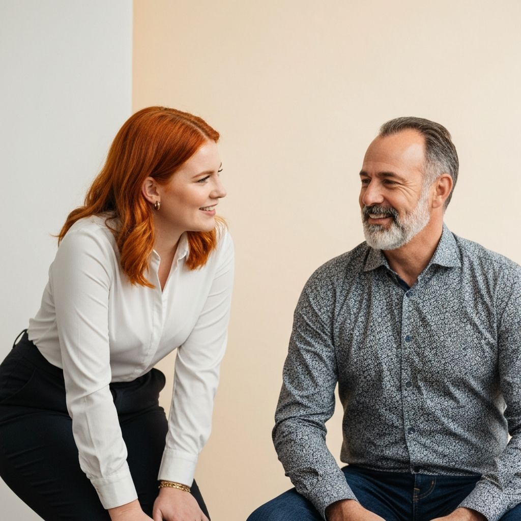 One-on-one consultation discussion